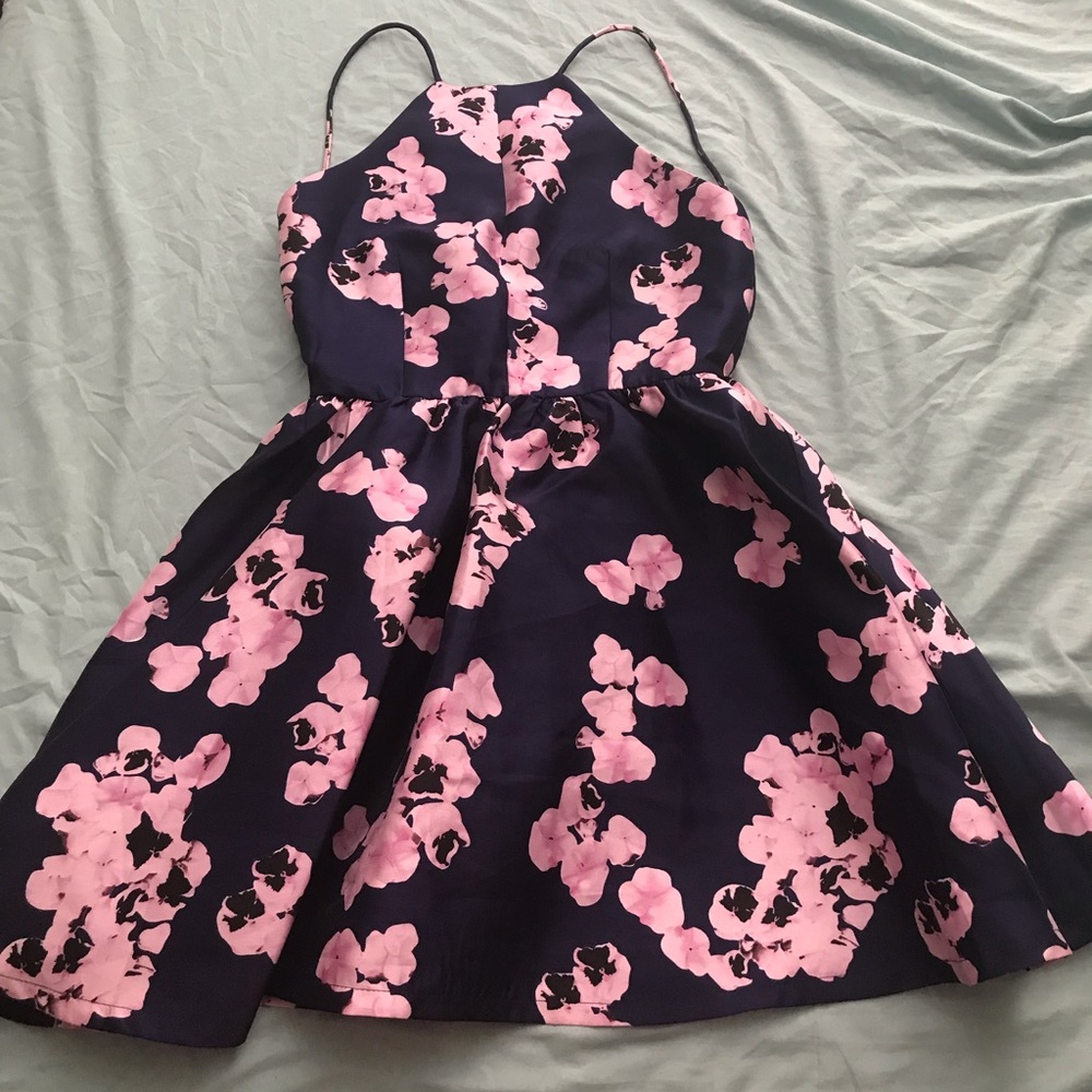 L’Atise floral cocktail dress. Never worn.